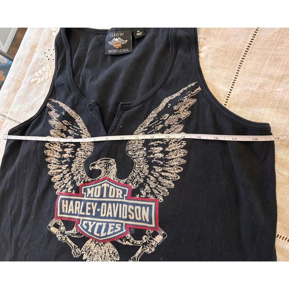 Sz 2x - Harley Davidson Tank Top - Picture 4 of 4